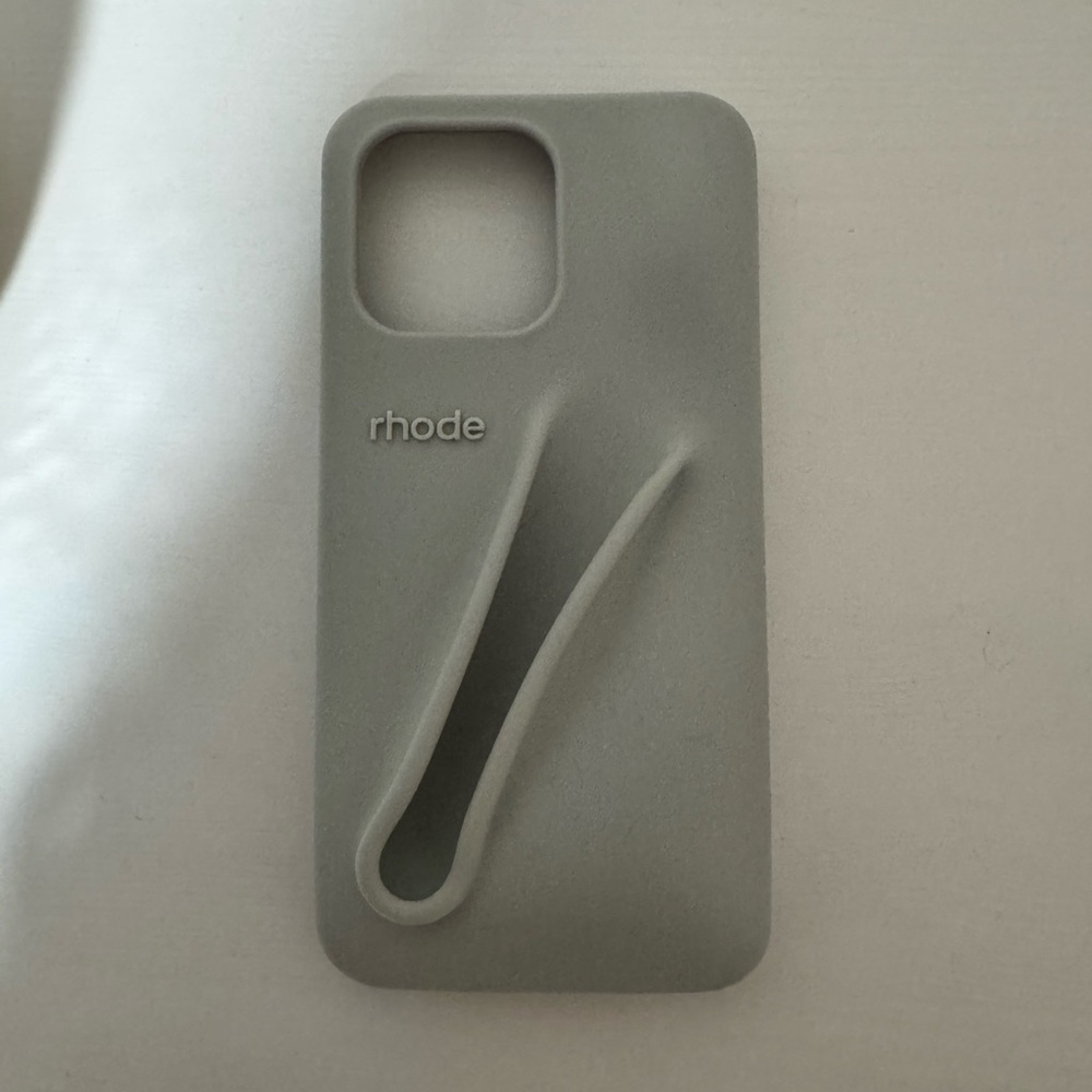 RHODE Light Gray Phone Case